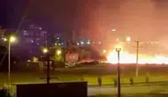 Diyarbakır Yenişehirde kuru otluk alanda çıkan yangın korkuttu