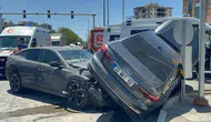 Elazığ Malatya Caddesinde iki aracın karıştığı kazada beş kişi yaralandı