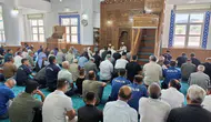 Çermik sakinleri 15 Temmuz şehitleri için camide bir araya geldi