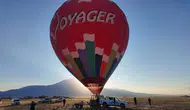 Ağrı Dağı ve İshak Paşa Sarayı üzerinde tarihi balon uçuşu yapıldı