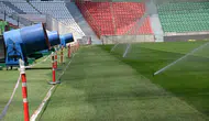 Diyarbakır Stadyumunda Çimler Kavurucu Sıcaklara Karşı Özel Sistemle Korunuyor