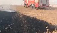 Batman Beşiri bölgesinde çıkan geniş çaplı anız yangını kontrol altına alındı