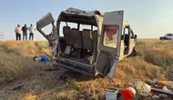 Suruç yolunda minibüs kazası sonucu 22 tarım işçisi yaralandı