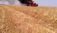 Yanan biçerdöverin borcunu Diyarbakırlı köylüler imece usulüyle kapattı
