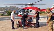 Tunceli’de dağda düşen kadın için havadan kurtarma operasyonu yapıldı