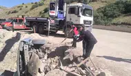 Yüksekova Van yolunda otomobil devrildi üç kişi yaralandı