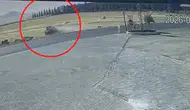 Derik ilçesinde kontrolden çıkan otomobil takla atarak ters döndü