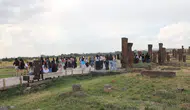 Ahlat Selçuklu Meydan Mezarlığı turistlerin ilgi odağı haline geldi