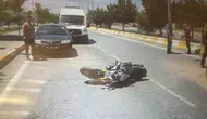 Patnos ilçesinde direksiyon eğitmeninin karıştığı motosiklet kazası yaralanmayla sonuçlandı