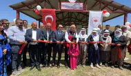 Yüksekova yaylalarında süt sağan kadınlar modern gölgeliklere kavuştu