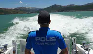 Van Gölü sularında inci kefali koruması için polis devriyeleri sıklaştı