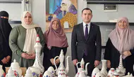 Muşlu kadınlar çini ve seramik üretimiyle kendi işlerini kurdu