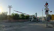 Van Şafak Mahallesi hemzemin geçidindeki teknik arıza trafiği kilitledi