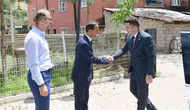 Çatak Kaymakamı Abdullah Sarı eğitim kurumlarını denetledi