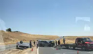 Silvan yolunda iki araç çarpıştı dokuz kişi yaralandı