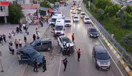 Edremit yolunda üç aracın karıştığı zincirleme kazada bir kişi yaralandı