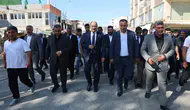 Şanlıurfa Büyükşehir Belediye Başkanı Gülpınar Hilvan yatırımlarını sahada inceledi