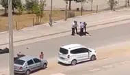 Silvan ilçesinde motosiklet devrildi bir kişi hastaneye kaldırıldı