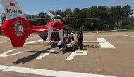 Silopi'de TIR kazasında ağır yaralanan kişi helikopterle Diyarbakır'a götürüldü