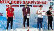 Elazığlı kick boksçular Bolu’daki şampiyonadan madalyalarla döndü