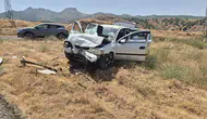 Bingöl Genç ilçesinde iki otomobilin çarpıştığı kazada 10 kişi yaralandı