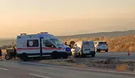 Siirt Batman yolunda traktör ve otomobilin karıştığı kazada iki kişi yaralandı