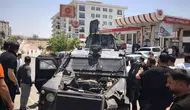 Cizre ilçesindeki trafik kazasında iki polis memuru yaralandı