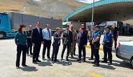 Yüksekova Kaymakamı Volkan Hülür Esendere Gümrük Kapısında Denetim Yaptı