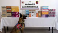 Mardin Jandarmasından kaçak tütün ürünlerine yönelik geniş çaplı baskın