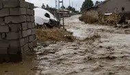 Doğubayazıt Dalbahçe köyünde aşırı yağışlar sel felaketine yol açtı