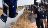Şanlıurfa Arıcan mahallesinde dereye uçan otomobilin sürücüsü her yerde aranıyor