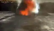 Kurtalan ilçesindeki demiryolu şantiyesinde büyük yangın çıktı