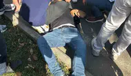Kayapınar'da yolun karşısına geçerken motosikletin çarptığı yaya hastaneye kaldırıldı