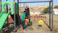 Diyarbakırda çocuklar için 39 kırsal mahalleye yeni oyun alanları yapıldı