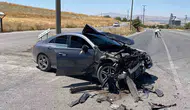 Elazığ yolunda iki aracın karıştığı kazada altı kişi hastanelik oldu