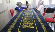3. Selim Türbesi İçin Hazırlanan Örtü Diyarbakırlı Ustaların Elinde Şekilleniyor