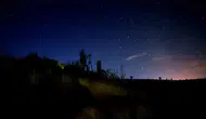 Şırnak semalarında ilk gece çekimi heyecanı yaşandı