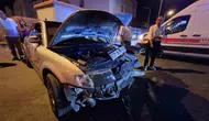 Batman Gültepe Mahallesinde iki aracın karıştığı kazada iki kişi yaralandı