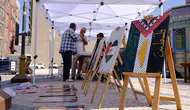 Vanlılar Gazze dramını gözler önüne sermek için meydanda buluştu