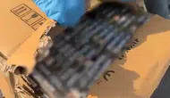 Batman yolunda durdurulan araçtan binlerce paket kaçak sigara çıktı