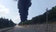 Elazığ Organize Sanayi'deki fabrikada yangın çıktı