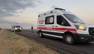 Siverek yolunda kontrolden çıkan araç şarampole devrildi