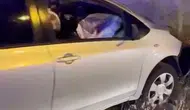 Elazığ kara yolunda gece saatlerinde iki otomobil çarpıştı