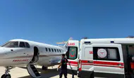 Kalp rahatsızlığı bulunan bebek acil uçuşla Ankara'ya nakledildi