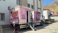 Uludere'de kadınlar için mobil kanser tarama seferberliği başlatıldı