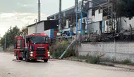 Elazığ'daki yalıtım fabrikasında yangın ekiplerin müdahalesiyle söndürüldü