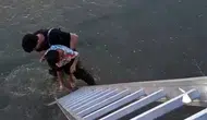 Batman İluh Deresi’ne düşen çocuk itfaiye ekipleriyle kurtarıldı