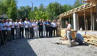 Muş Bulanık ilçesinde hayırseverler yeni bir cami ve taziye evi inşa ediyor