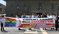 Diyarbakırda sivil toplum kuruluşları LGBT sembollerine karşı meydanlara indi