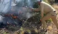 Siirtte orman yangınını söndüren ekipler düğün halayına katıldı